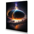 thumbnail image 1 of Designart Deep Planet Eclipse III Canvas Wall Art, 1 of 5