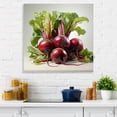 thumbnail image 1 of Designart "Deep Red Beetroot Underneath" Animals Bee Wall Decor, 1 of 7