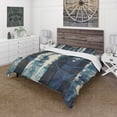 thumbnail image 1 of Designart 'Deep Woods II Indigo' Cottage Duvet Cover Set, 1 of 4