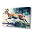 thumbnail image 1 of Designart Deer In The Wild Canvas Wall Art, 1 of 5