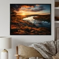 thumbnail image 1 of Designart "Delaware Coastal horizon I" Landscapes Floater Framed Wall Art Print, 1 of 7