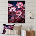 thumbnail image 1 of Designart "Delicate Beauty Of Pink Dogwood Blooms" Dogwood Canvas Art Print, 1 of 1