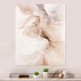thumbnail image 1 of Designart "Delicate Marble Brown Abstract II" Abstract Metal Wall Art, 1 of 5