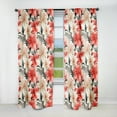 thumbnail image 1 of Designart "Delicate Neutrals In The Tropics III" Tropical Blackout Curtain Single Panel, 1 of 4