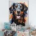 thumbnail image 1 of Designart "Delightful Dachshund IV" Animals Dog Floater Framed Wall Art Prints, 1 of 5