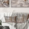 thumbnail image 1 of Designart Dense Forest in the Winter Photography - Modern Forest Throw Pillow - 16x16, 1 of 5