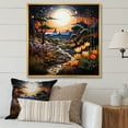 thumbnail image 1 of Designart "Desert Mystique painting" Landscapes Floater Framed Wall Art Print, 1 of 7