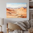 thumbnail image 1 of Designart "Desert Sandscape I" Landscapes Metal Wall Art Prints, 1 of 1