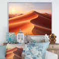 thumbnail image 1 of Designart "Desert White Dunes VII" Landscapes Floater Framed Wall Art Living Room, 1 of 7