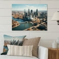 thumbnail image 1 of Designart "Detroit, the Motor City II" Detroit Metal Wall Art Prints, 1 of 5