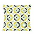 thumbnail image 1 of Designart Diamond Retro V' Mid-Century Modern Throw Pillow - 12x20, 1 of 2