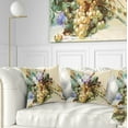 thumbnail image 1 of Designart Digital Illustrated Flowers - Floral Throw Pillow - 16x16, 1 of 5