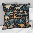 thumbnail image 1 of Designart "Dinosaur Majesty III" Animal Print Printed Throw Pillow, 1 of 5