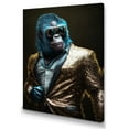 thumbnail image 1 of Designart Disco Style Tuxedo Gorilla II Canvas Wall Art, 1 of 5