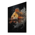 thumbnail image 1 of Designart "Dive An Fishing Dynamic wall art" Animals Print on Natural Pine Wood, 1 of 5