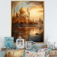 thumbnail image 1 of Designart "Divine Illumination Islam wall art IV" Religion & Spirituality Floater Framed Canvas Wall Art, 1 of 7