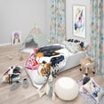 thumbnail image 1 of Designart 'Dog and Cat Friends Forever' Modern & Contemporary Duvet Cover Set, 1 of 2