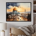 thumbnail image 1 of Designart "Dome Of Islam Art wall art I" Islamic Floater Framed Canvas Print, 1 of 7