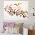 thumbnail image 1 of Designart "Dreaming In Apple Blossom Minimalism I" Apple Blossom Wall Decor, 1 of 7