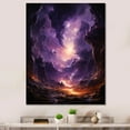 thumbnail image 1 of Designart "Dreaming Landscape Of Orbital Overture" Abstract Landscape Canvas Prints, 1 of 1