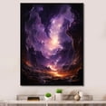 thumbnail image 1 of Designart "Dreaming Landscape Of Orbital Overture" Abstract Landscape Floater Framed Canvas Prints, 1 of 5