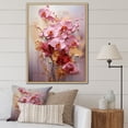 thumbnail image 1 of Designart "Dreaming Of Orchid Elegance I" Orchid Floater Framed Wall Art Living Room, 1 of 5