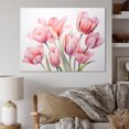 thumbnail image 1 of Designart "Dreamlike Tulip Minimalism" Tulips Wall Art Prints, 1 of 7