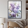 thumbnail image 1 of Designart "Dreams Of Pastel Lilacs V" Lilacs Floater Framed Wall Art Prints, 1 of 5