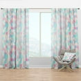 thumbnail image 1 of Designart 'Dreams Pastel II' Modern Curtain Panel, 1 of 4