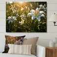 thumbnail image 1 of Designart "Dreamscape: Lilies' Field Of Beauty I" Lilies Wall Decor, 1 of 7