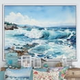 thumbnail image 1 of Designart "Dreamscape Of Oceans Infinity I" Minimalism Floater Framed Wall Art Prints, 1 of 5