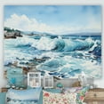 thumbnail image 1 of Designart "Dreamscape Of Oceans Infinity I" Minimalism Wall Art Prints, 1 of 7