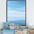 thumbnail image 1 of Designart "Dreamscape Of Oceans Infinity IV" Minimalism Floater Framed Canvas Prints, 1 of 5