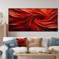 thumbnail image 1 of Designart "Dreamscape Orange and Red Abstract Spiral I" Extra Large Abstract Framed Wall Art - Transitional Orange Abstract Spirals Entryway Framed Wall Art, 1 of 7