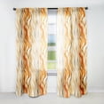 thumbnail image 1 of Designart "Dreamy Driftwood In The Tropics" Tropical Room Darkening Curtain Panel, 1 of 6
