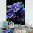 thumbnail image 1 of Designart "Dreamy Moonlit Violets" Violets Wall Decor, 1 of 7