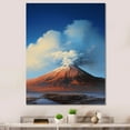 thumbnail image 1 of Designart "Dreamy Volcanic Reverie" Volcano Wall Art Living Room, 1 of 7
