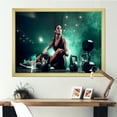 thumbnail image 1 of Designart "Dumbbell Training For Female Athlete" Aerobic & Bodybuilding Picture Framed Canvas Prints, 1 of 5