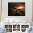 thumbnail image 1 of Designart "Dune Dreams Beach Photo VI" Nautical & Beach Floater Framed Wall Decor, 1 of 7