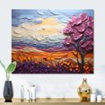 thumbnail image 1 of Designart "EFlowal Terrain I" Abstract Impressionism Metal Art Living Room, 1 of 5