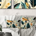 thumbnail image 1 of Designart "Earthy Nomadic Artwork III" Boho Printed Throw Pillow, 1 of 5