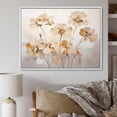 thumbnail image 1 of Designart "Efflorescence Of Geraniums In Minimalism" Geraniums Floater Framed Wall Art Prints, 1 of 5