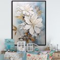 thumbnail image 1 of Designart "Effortless Natural Charm" Rhododendron Floater Framed Canvas Prints, 1 of 5