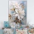 thumbnail image 1 of Designart "Effortless Natural Charm" Rhododendron Floater Framed Canvas Prints, 1 of 5