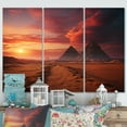 thumbnail image 1 of Designart "Egypt magic Sands Landscape" Egypt Wall Art Prints Set, 1 of 5