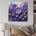 thumbnail image 1 of Designart "Elegance Fit For Royalty II" Violets Canvas Art Print, 1 of 7