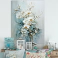 thumbnail image 1 of Designart "Elegance In Beige And Gold Orchids I" Orchids Canvas Wall Art, 1 of 7