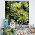 thumbnail image 1 of Designart "Elegance In Fragrant Mums" Mums Floater Framed Wall Art Living Room, 1 of 5