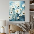 thumbnail image 1 of Designart "Elegance In The White Daisy Meadow II" Daisies Canvas Prints, 1 of 7