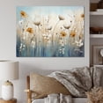 thumbnail image 1 of Designart "Elegant Beige Wildflower Splendor II" Wildflowers Wall Art Living Room, 1 of 7